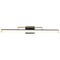 Nuvo Solano Large Vanity LED Black and Brushed Brass White Acrylic Lens 62/1539 - alternate 4